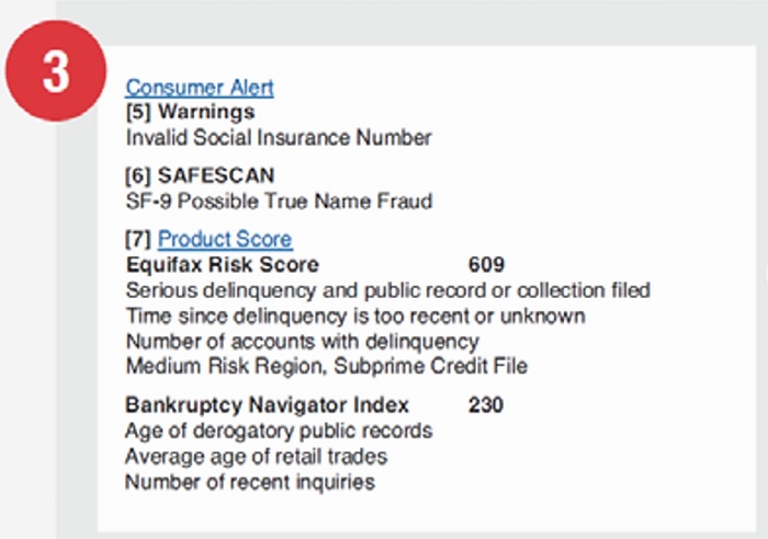 Equifax - Consumer Alerts and Product Scores